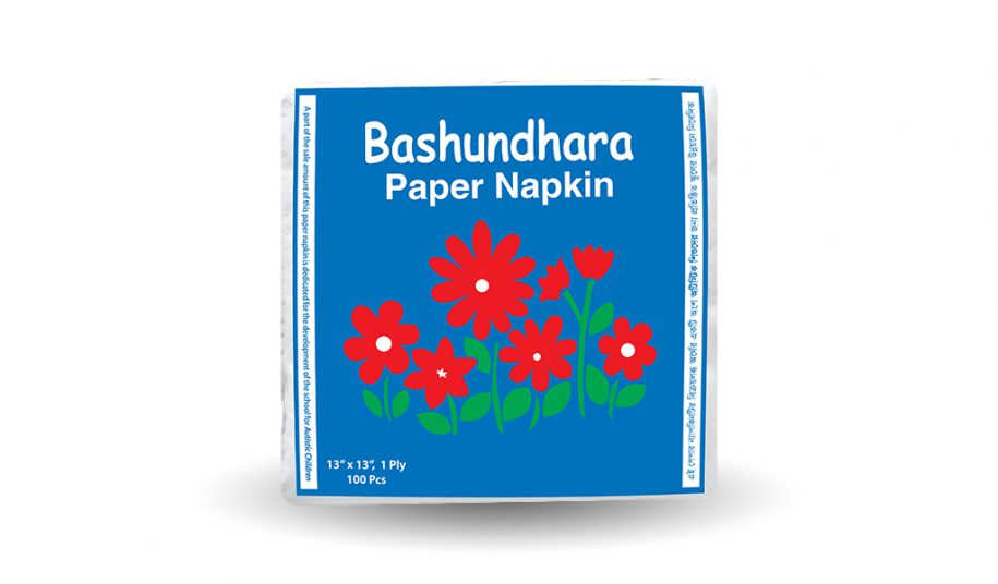 Bashundhara Paper Napkin (100 Pcs, Non-Perfumed) 2020