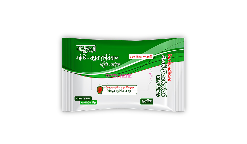 bashundhara wet wipes
