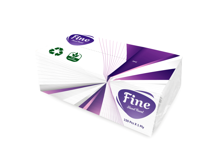 Fine Hand Towel (White)